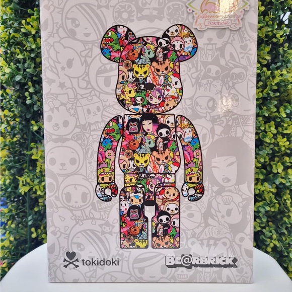 Tokidoki Be@rbrick Colorful Action Figure